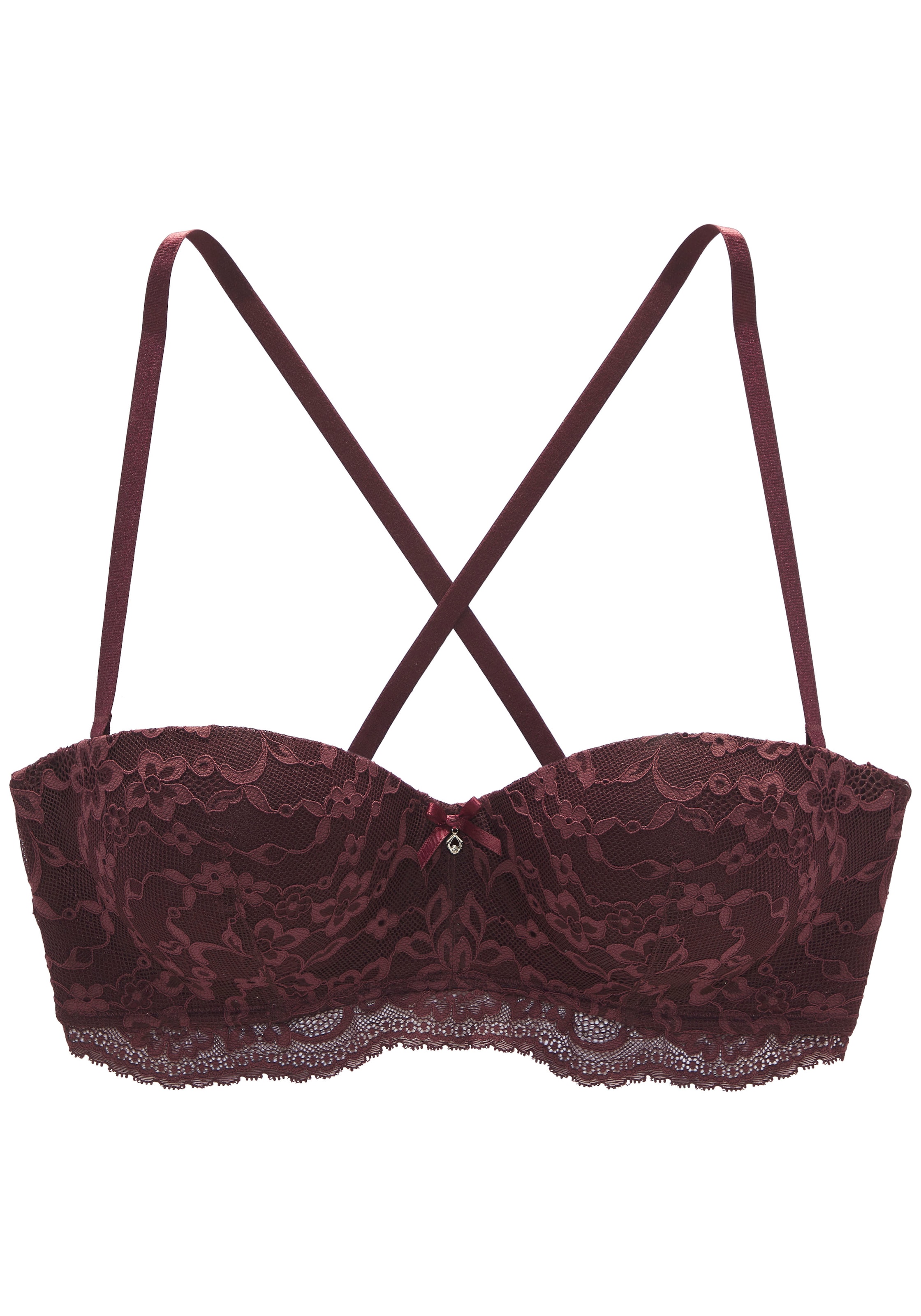 s.Oliver - Balconet Sujetador en rojo: frente