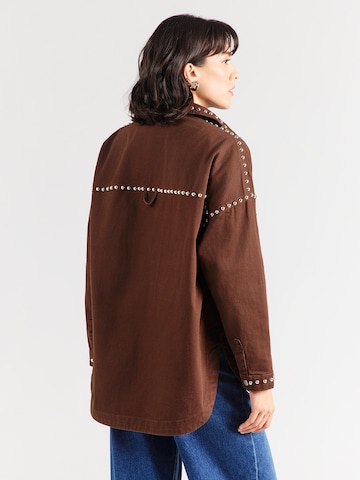 miss goodlife Between-season jacket in Brown