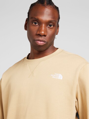 Felpa 'ESSENTIAL' di THE NORTH FACE in arancione