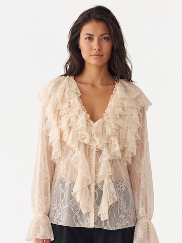 Top ' Opal Laura ' di Opal Studio in bianco: frontale
