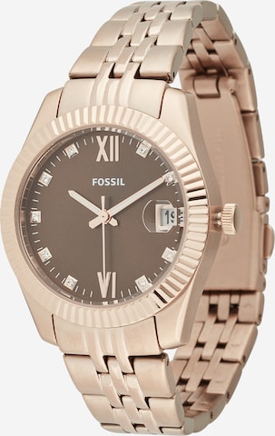 FOSSIL Analog watch 'SCARLETTE' in Brown: front