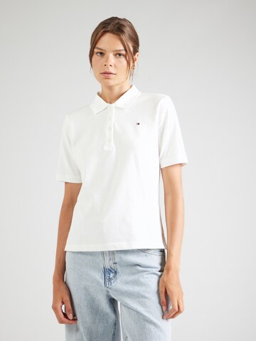 TOMMY HILFIGER Shirt '1985' in Wit: voorkant