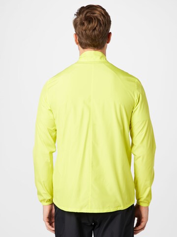 ASICS Sports jacket in Yellow