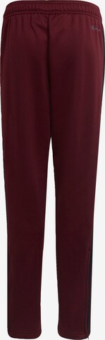 ADIDAS SPORTSWEAR Regular Workout Pants 'Tiro' in Red