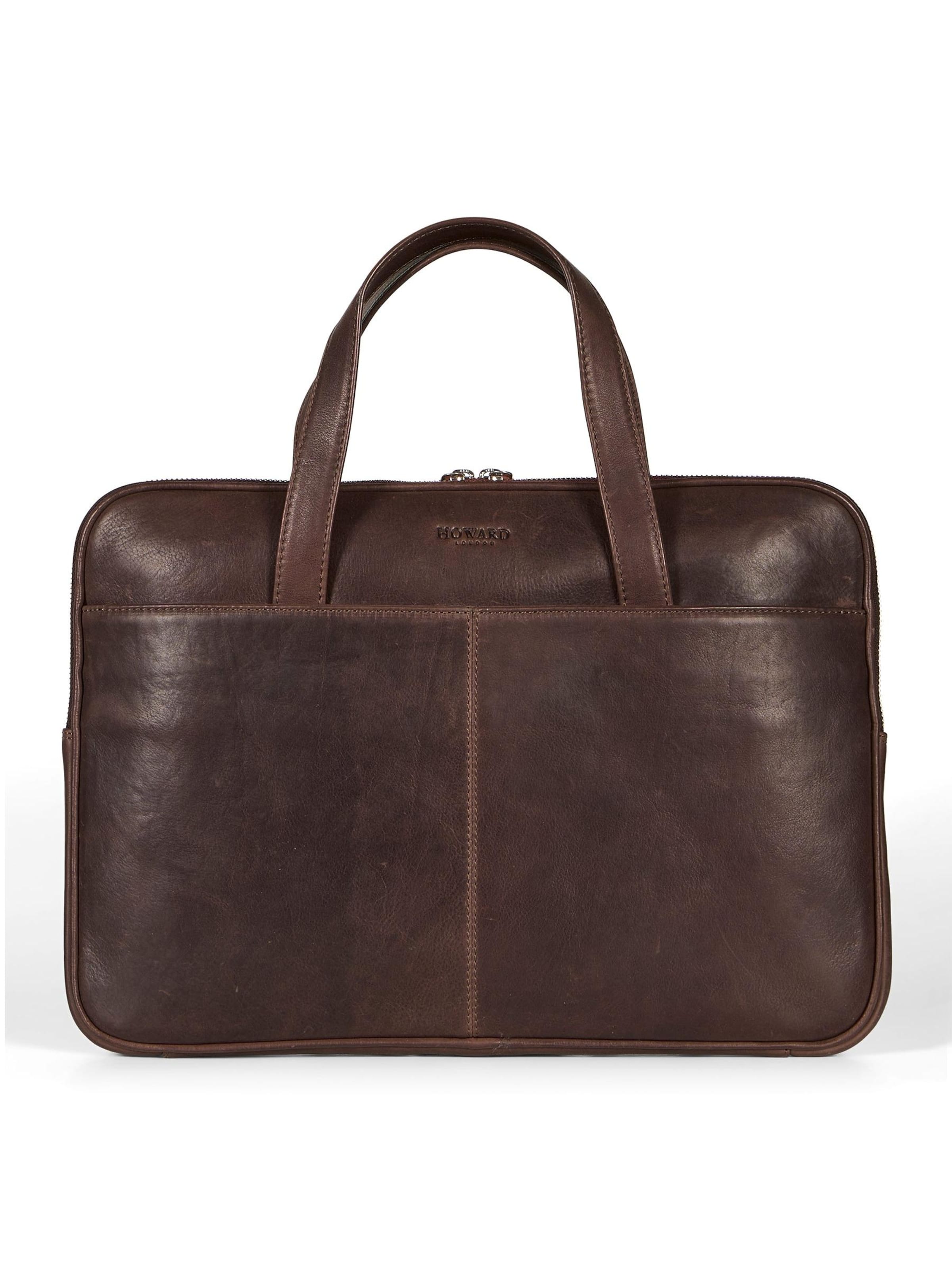 Howard London Laptoptasche‌‌‌‌‌ in Braun: Vorderseite