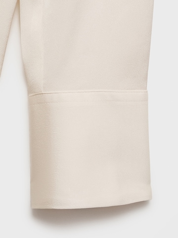 MANGO Blus 'IDEALE' i beige