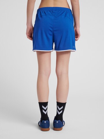 Regular Pantalon de sport 'Poly' Hummel en bleu