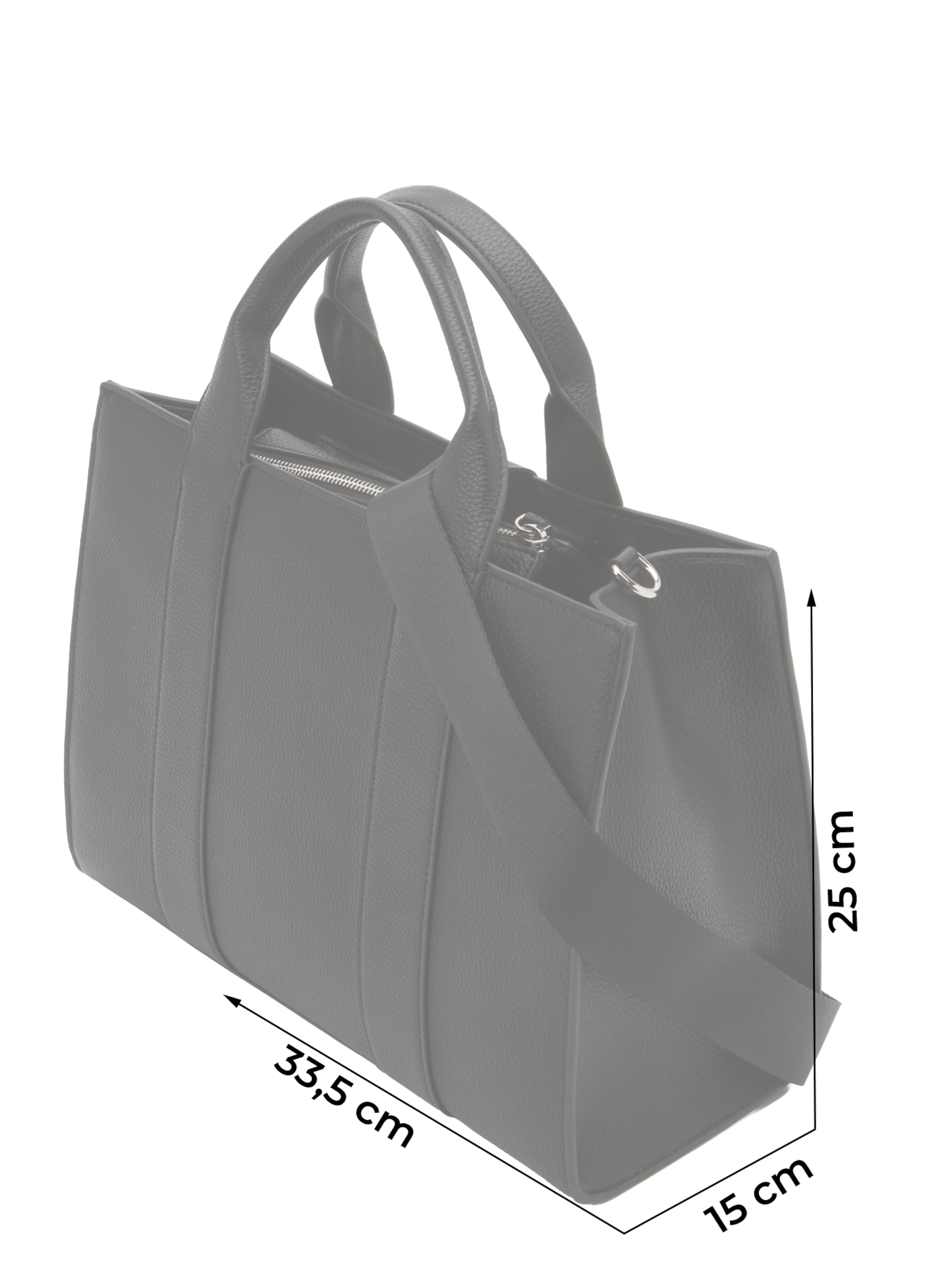 Karl Lagerfeld Handtasche in Schwarz