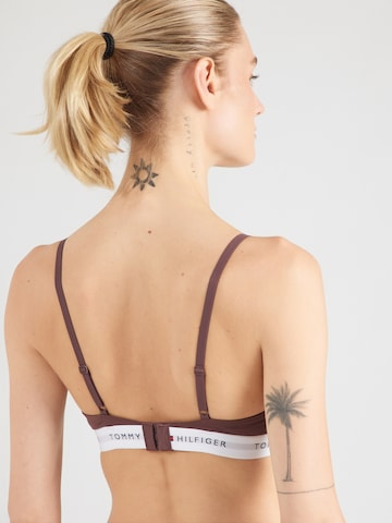 brūns Tommy Hilfiger Underwear Trijstūra formas Krūšturis