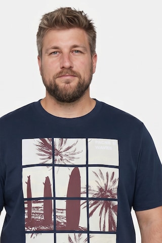 Men Plus Shirt in Blue