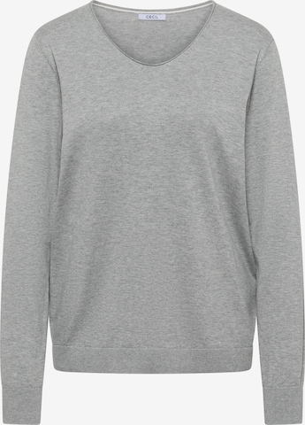 CECIL Sweater in Grey: front