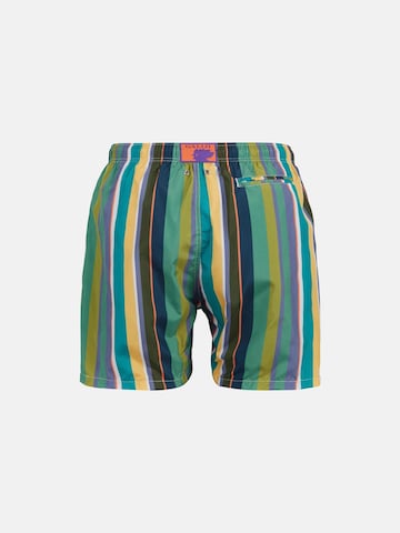 Pantaloncini da bagno 'UOMO' di Gallo in verde