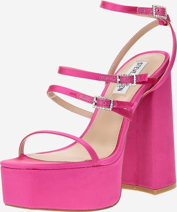 STEVE MADDEN Strap sandal 'Elavator' in Pink: front