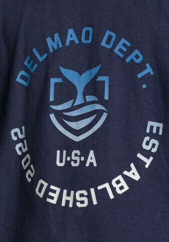 DELMAO T-Shirt in Blau