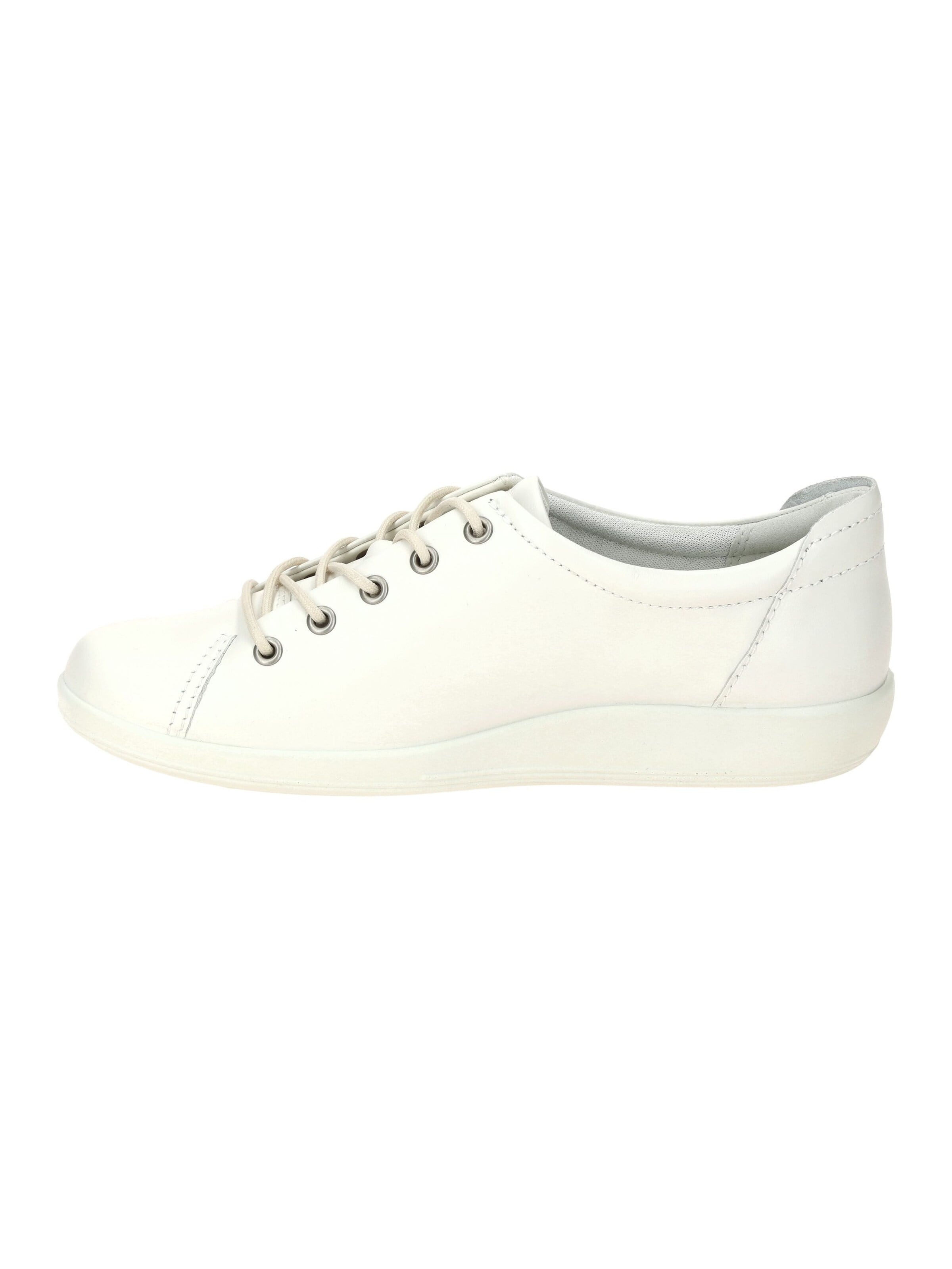ECCO Lace-Up Shoes in White: front