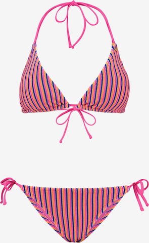 Triangle Bikini 'Liz' Shiwi en rose : devant