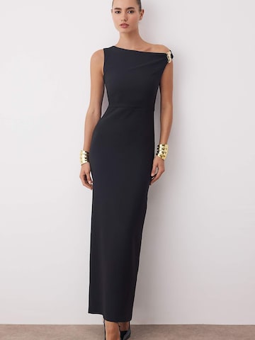 Trendyol Estélyi ruhák - fekete: elől