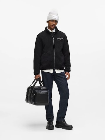 Karl Lagerfeld Bluza polarowa w kolorze czarny