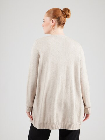ONLY Carmakoma Knit cardigan 'CAREsly' in Grey