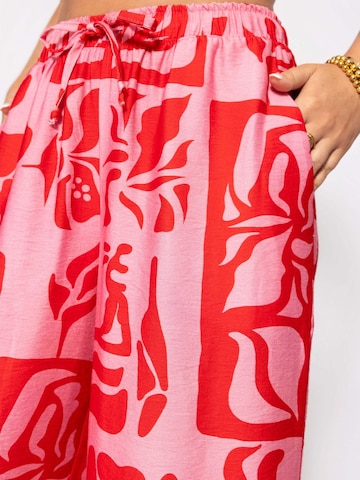 SASSYCLASSY Wide leg Byxa i rosa