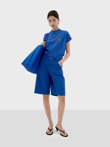 Thinking MU - Camiseta ' SOL ' en azul