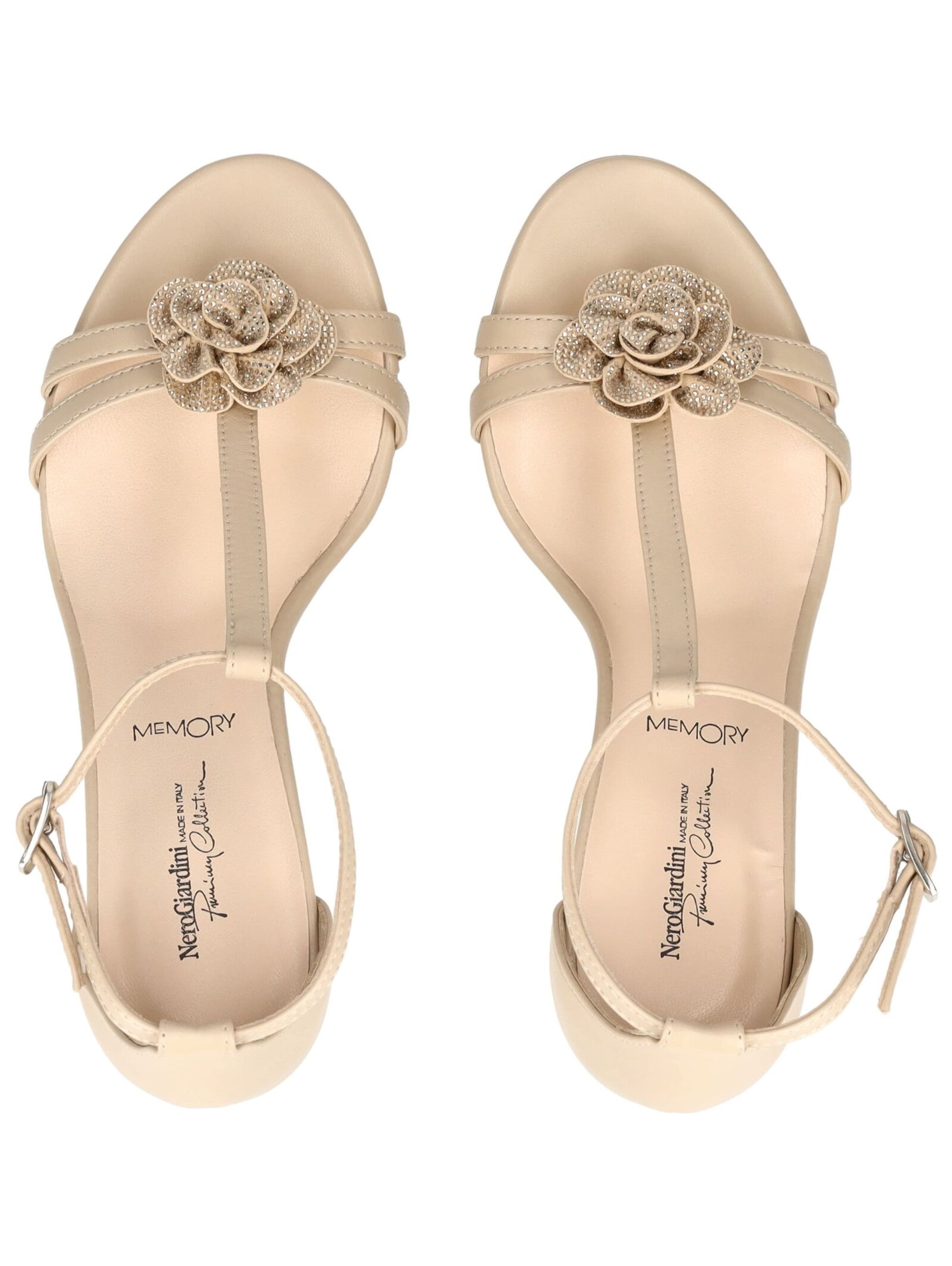 Nero Giardini Riemensandale in Beige