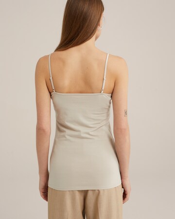 WE Fashion Top in Beige