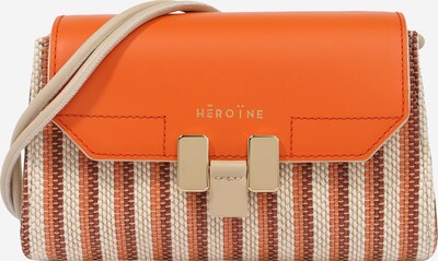 Maison Hēroïne Tasche 'Lilia' in hellbraun / mandarine / hummer, Produktansicht