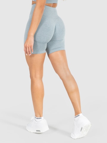 Skinny Pantalon de sport Smilodox en gris