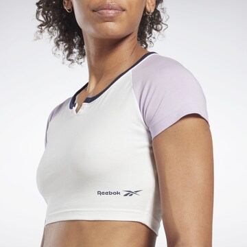 Maglia funzionale di Reebok in bianco