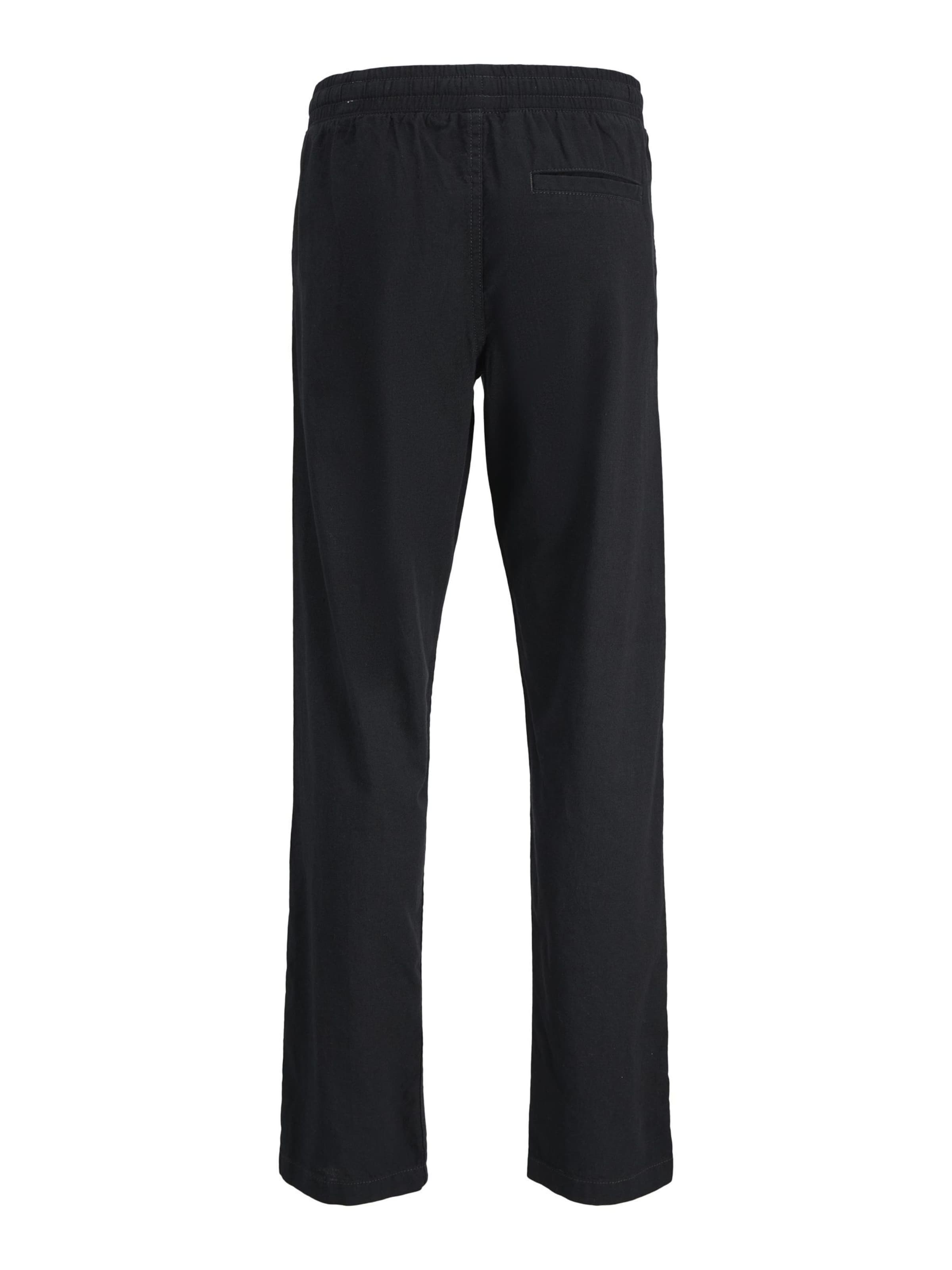 Jack & Jones Junior Loose fit Trousers 'JPSTKane JJSummer' in Black