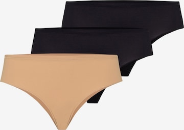 Hanro Slip 'Allure' in Braun: Vorderseite