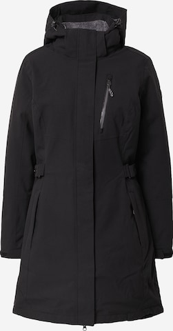 KILLTEC Outdoor Jacket in Black: front