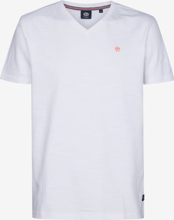 Petrol Industries Shirt in Weiß: Vorderseite