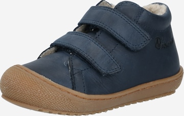 NATURINO First-Step Shoes 'Lana' in Blue: front