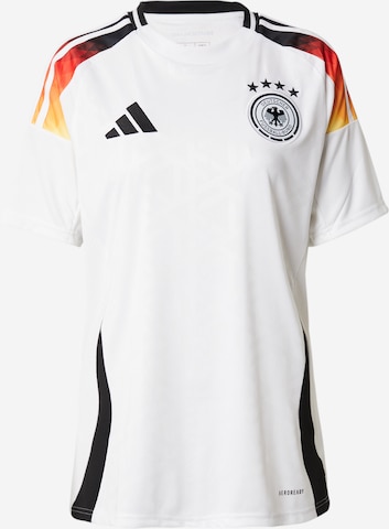 ADIDAS PERFORMANCE - Camisola de futebol 'DFB 24' em branco: frente