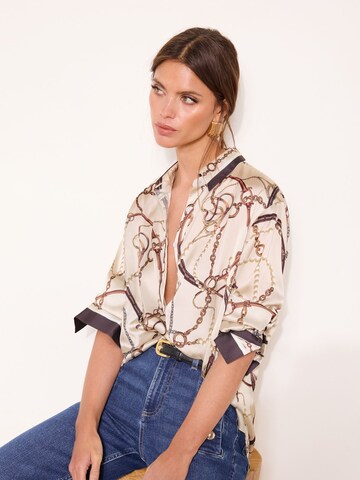 Lipsy Bluse in Beige