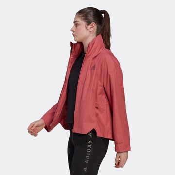 ADIDAS SPORTSWEAR Outdoor Jacket 'Traveer' in Red