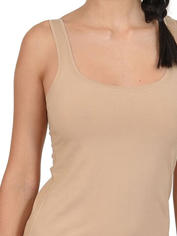 Lisca Undershirt 'Happyday' in Beige