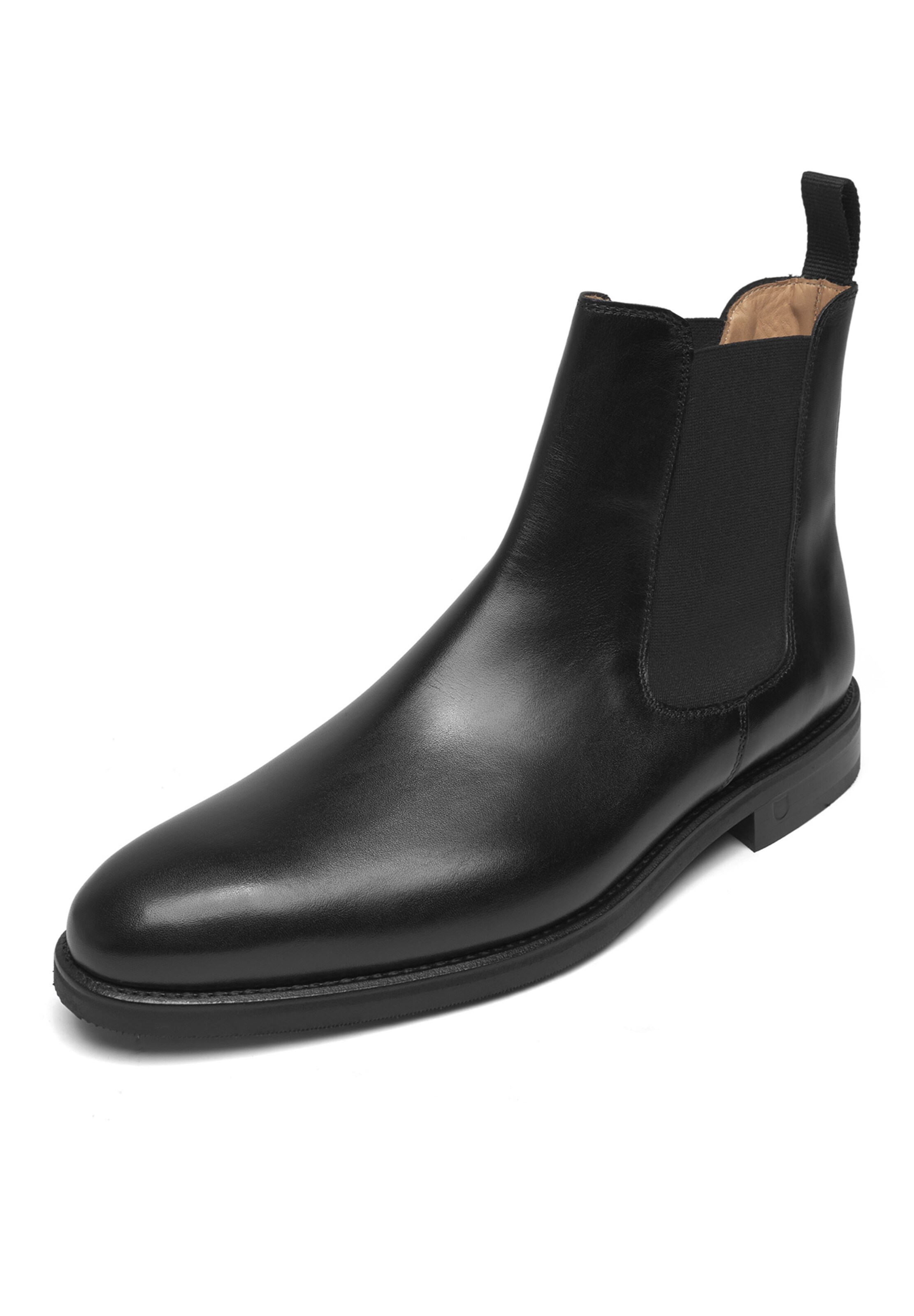 Henry Stevens Chelsea boots 'Marshall' in Zwart