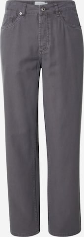 TOPMAN Loosefit Housut värissä harmaa: etupuoli