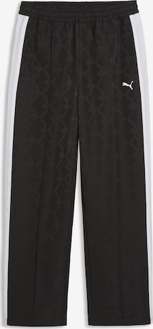 PUMA Broek 'T7' in Zwart: voorkant