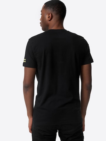 LONSDALE Shirt 'Freedom' in Zwart