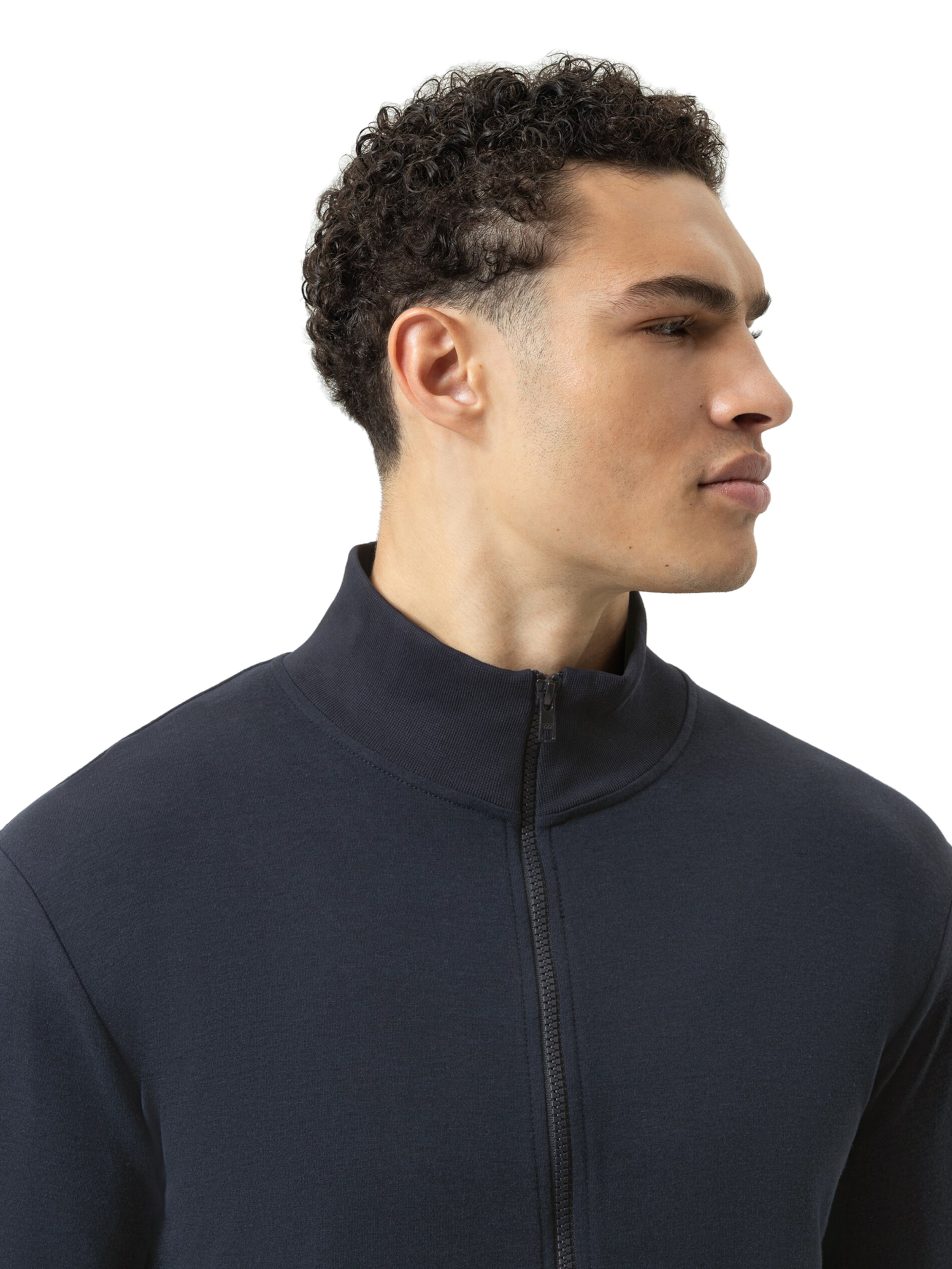 Mey Sweat jacket 'Enjoy Comfort' in Blue