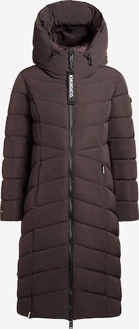 khujo Winterjacke 'Flesch' in Lila: Vorderseite