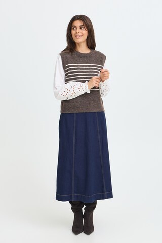 Fransa Pullover in Braun