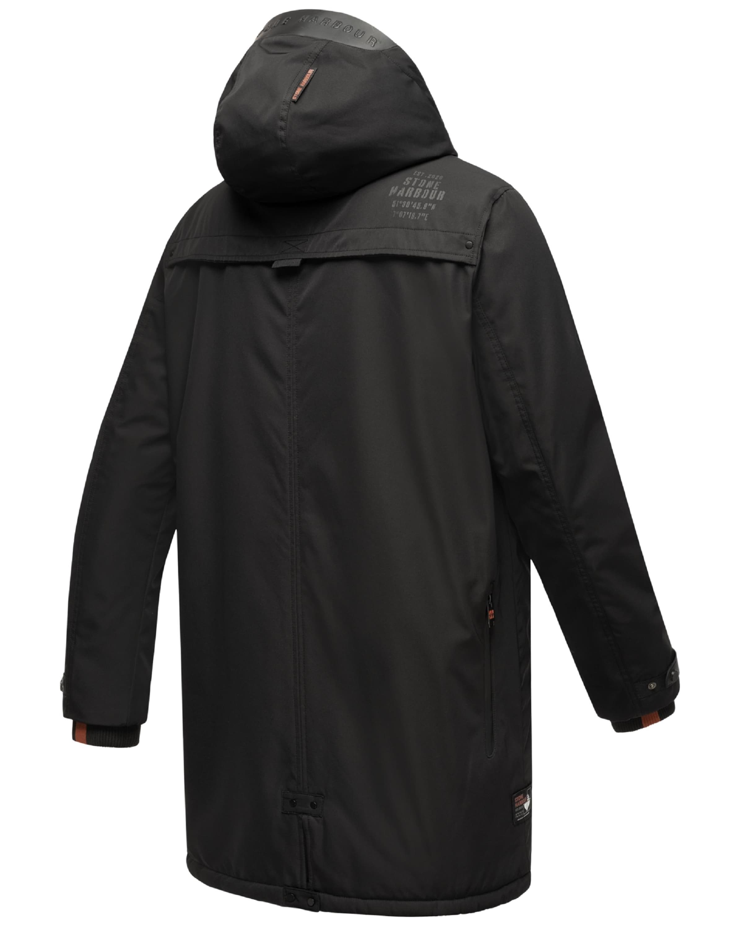 melns STONE HARBOUR Funkcionāla jaka 'Lanzoo'
