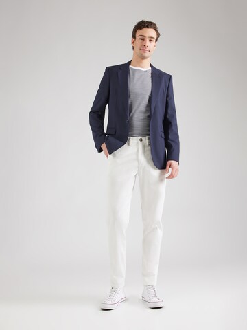 SELECTED HOMMESlimfit Chino hlače 'SLHNEW MILES' - bijela boja