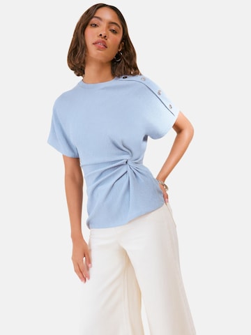 Friends Like These Bluse in Blau: Vorderseite