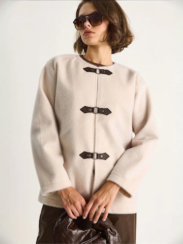 Veste mi-saison Bianco Lucci en beige